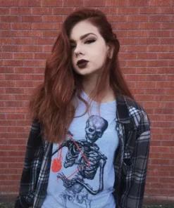 Wicked Clothes Bones Heartstrings Shirt