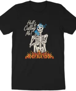Wicked Clothes 'Hell Is Calling' Shirt New