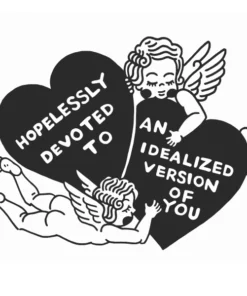 Wicked Clothes Hopelessly Devoted Ringer Shirt