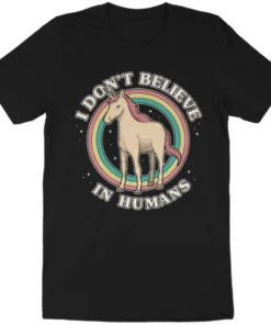 Wicked Clothes 'Believe In Humans' Shirt New