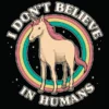 Wicked Clothes 'Believe In Humans' Shirt New