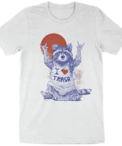 Wicked Clothes 'I Love Trash' Shirt