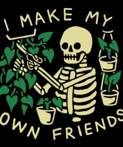 Wicked Clothes 'Make My Own Friends' Shirt