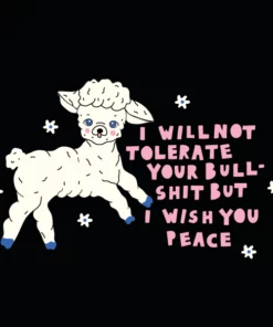 Wicked Clothes 'Wish You Peace' Shirt New