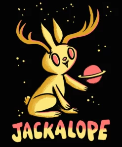 Wicked Clothes Cryptids Jackalope Shirt