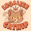 Wicked Clothes 'Legalize Catnip' Shirt