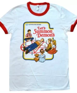 Wicked Clothes BESTSELLERS 'Let's Summon Demons' Ringer Shirt
