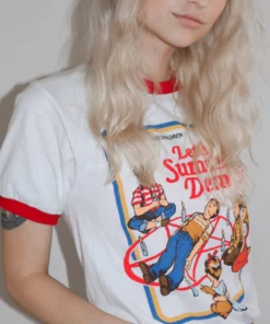 Wicked Clothes BESTSELLERS 'Let's Summon Demons' Ringer Shirt