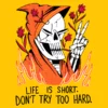 Wicked Clothes 'Don't Try Too Hard' Shirt