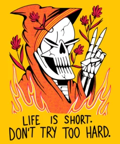 Wicked Clothes 'Don't Try Too Hard' Shirt