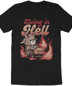Wicked Clothes 'Living In Hell' Shirt