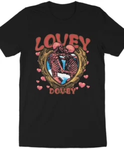 Wicked Clothes 'Lovey Dovey' Shirt New