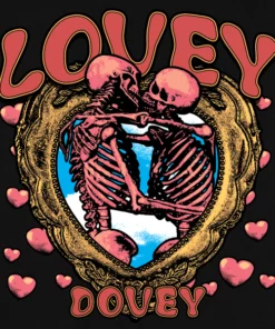Wicked Clothes 'Lovey Dovey' Shirt New