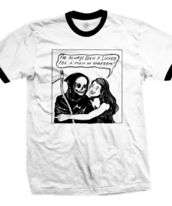 Wicked Clothes 'Man In Uniform' Ringer Shirt