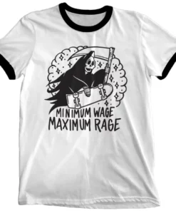 Wicked Clothes 'Maximum Rage' Ringer Shirt