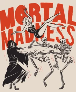 Wicked Clothes 'Mortal Madness' Shirt Bones