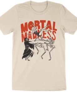 Wicked Clothes 'Mortal Madness' Shirt Bones