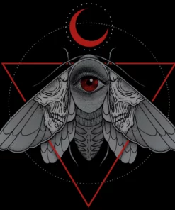 Wicked Clothes 'Occult Moth' Shirt
