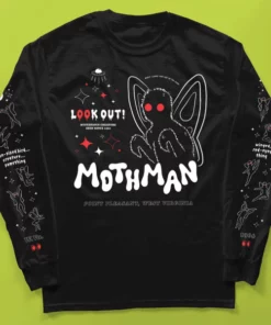 Wicked Clothes 'Mothman 1966' Long Sleeve Shirt BESTSELLERS