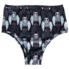 Wicked Clothes 'Mothman' High-Waisted Underwear New