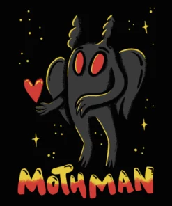 Wicked Clothes New 'Mothman Loves You' Shirt