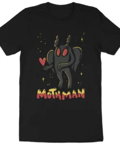 Wicked Clothes New 'Mothman Loves You' Shirt