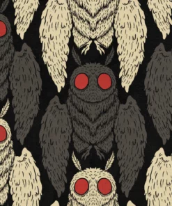 Wicked Clothes Button-Ups Mothman Button-Up Shirt