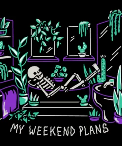 Wicked Clothes 'Weekend Plans' Shirt