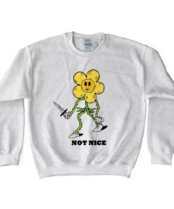 Wicked Clothes Plants Not Nice Sweatshirt