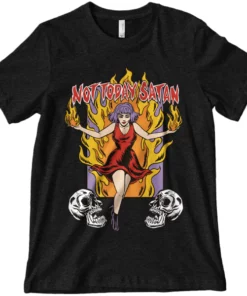 Wicked Clothes 'Not Today Satan' Shirt BESTSELLERS