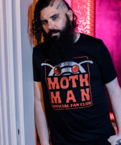 Wicked Clothes 'Mothman Fan Club' Shirt New