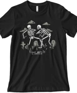 Wicked Clothes Bones Death Is Certain Shirt