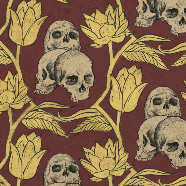 Wicked Clothes 'Ornate Skulls' High-Waisted Underwear New 5 Wicked Clothes 'Ornate Skulls' High-Waisted Underwear New