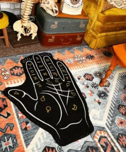 Wicked Clothes 'Palmistry' Rug