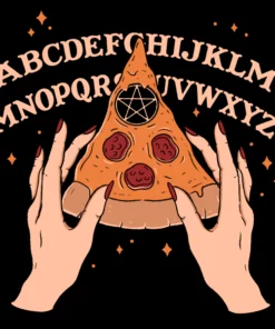 Wicked Clothes 'Pizza Board' Shirt New