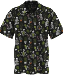 Wicked Clothes New 'Plants' Button-Up Shirt