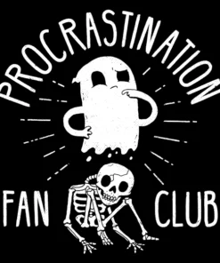 Wicked Clothes New 'Procrastination Fan Club' Shirt