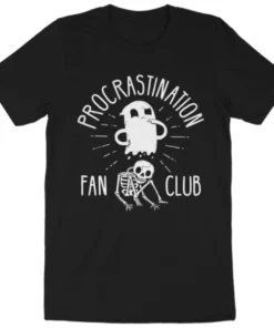 Wicked Clothes New 'Procrastination Fan Club' Shirt