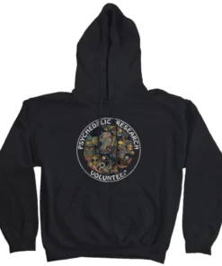 Wicked Clothes'Psychedelic Research Volunteer' Hoodie