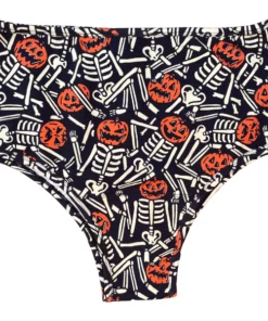 Wicked Clothes 'Pumpkin King' High-Waisted Underwear New