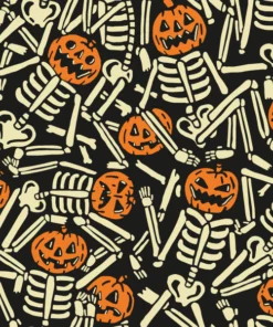 Wicked Clothes New 'Pumpkin King' Button-Up Shirt
