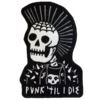 Wicked Clothes New 'Punk Til I Die' Rug