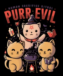 Wicked Clothes New 'Purr Evil' Shirt
