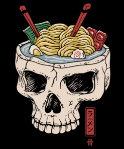 Wicked Clothes 'Ramen Brain' Shirt New