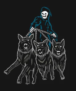 Wicked Clothes Bones Reaper Dogs Sweatshirt