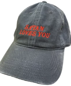 Wicked Clothes 'Satan Loves You' Dad Hat New