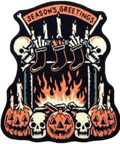 Wicked Clothes 'Season's Greetings' Rug New
