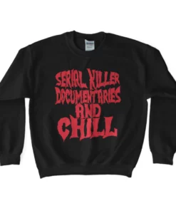 Wicked Clothes BESTSELLERS 'Serial Killer Documentaries' Sweatshirt