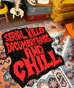 Wicked Clothes New 'Serial Killer Documentaries' Rug
