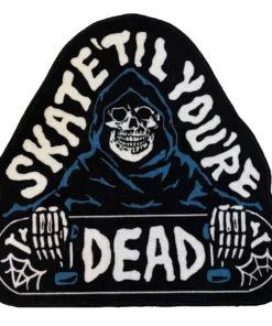 Wicked Clothes New 'Skate Til You're Dead' Rug